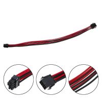 40cm Sleeved Graphics Card PCI-E GPU 8Pin to 6 2 Pin PCI-E Power Extension Cable