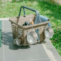 ตะกร้า Heavy Duty Basket ใส่ของได้อเนกประสงค์ อุปกรณ์ แคมป์ปิ้ง ทำสวน เครื่องมือช่าง (Made in Japan)