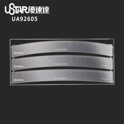 Ustar UA-9260405เฉพาะการสร้างเครื่องมือแกะสลักส่วนหลุมระยะห่างไม้บรรทัดรูปแบบการชุมนุมเครื่องมือก่อสร้างสำหรับกันดั้มทำ DIY