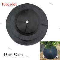 10x Plant Covers Tree  Protection Cloth Mats Gpots Ecological Mulch Ring Round Barrier for Outdoor Gardens Tools W6TH