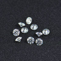 # โรงงานขายส่ง DEF สายพานหินสี Moissanite GRA อัญมณีสังเคราะห์ฝังจี้แหวนหัวใจและลูกศร