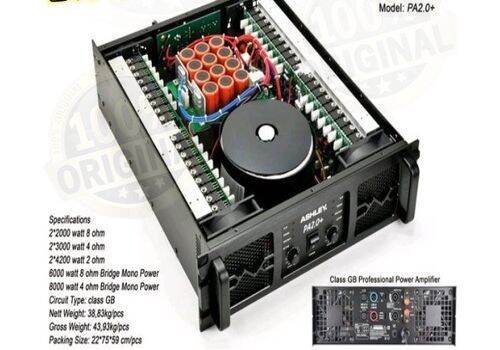 Power Ashley PA 2.0 Plus Amplifier Class GB | Lazada Indonesia