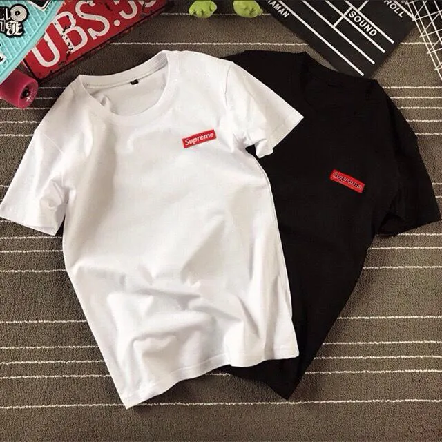 Hcm]Áo Thun Nam Nữ Logo Chữ Có Bigsize Vải Thun Dày Mịn | Lazada.Vn