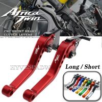 สำหรับ HONDA CRF1100L 2020 2021 2022 CRF 1100 L รถจักรยานยนต์คู่คันโยกที่จับปรับได้คันยาว/สั้นคลัตช์เบรก