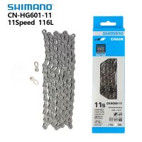 Shimano Deore 105 CN- HG601ห่วงโซ่จักรยาน MTB 11สปีด116L โซ่ถนนเสือภูเขาสำหรับ DEORE SLX 5800ชิ้นส่วนจักรยาน M8000 M7000 6800