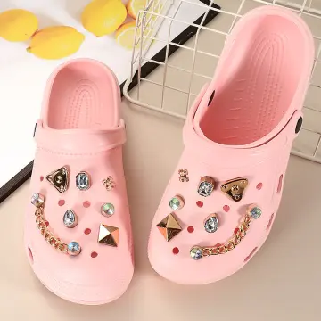 Luxury DIY Quality Shoes Charms for Croc Fashion Trend Croc Charms