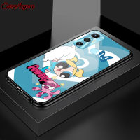 Case4you สำหรับ Infinix Hot 11 Hot Play ขายดี X688C 11S กันกระแทกที่คลุมเคสกระจกเทมเปอร์ของเด็กผู้หญิง