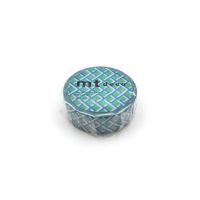 mt masking tape mesh green (MT01D481) / เทปตกแต่งวาชิ ลาย mesh green แบรนด์ mt masking tape ประเทศญี่ปุ่น