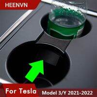 Heenvn Model3 2022รถที่วางแก้วน้ำสำหรับเทสลารุ่น Y 2021อุปกรณ์เสริมรุ่น3ภายในคอนโซลกลางออแกไนเซอร์จัดเก็บ