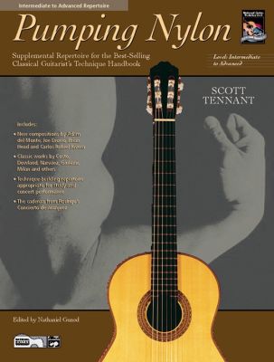 Pumping Nylon Intermediate to Advanced Repertoire Classical Guitar (CD Included)