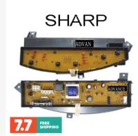 ใหม่เอี่ยม ES-R75M ES-Q70EM ES-S763M ES-S803M ES-S763M ES-R75M H เครื่องซักผ้า Sharp บอร์ด PCB Messin Basuh เมนบอร์ดเครื่องซักผ้าแผงวงจร