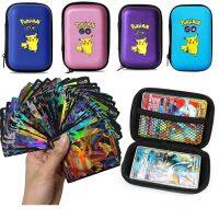 【CW】₪  Pikachu Game Cards 60 Capacity Holder Album Hard Card Book Earphone Storage Gifts