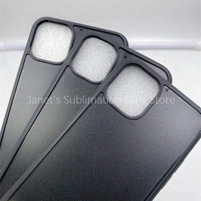 Blank Rubber TPU+PC Groove Phone Case For iPhone11 12Pro 11Max DIY Empty Cell Cover 10pcslot
