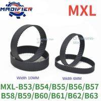 【CW】◕►  MXL Synchronous Timing belt B53MXL/B54MXL/B55MXL/B56MXL/ B57MXL/B58MXL/B59MXL/B60MXL/B61MXL/ B62MXL/B63MXL Width 6/10mm