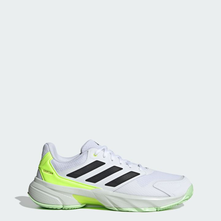 Giày Quần vợt Adidas CourtJam Control 3 M Nam trắng IF0459