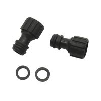 Water pump connector 18mm Female Thread Nipple Quick connector Irrigation Plumbing Aquarium Hose Coupling 2 Pcs Valves