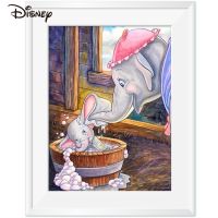 【CC】 Dumbo Embroidery Printed Canvas Cartoon New Collection Kits Unprinted Child Hobby