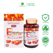 Viên uống đẹp da Vitamin E Đỏ 400IU