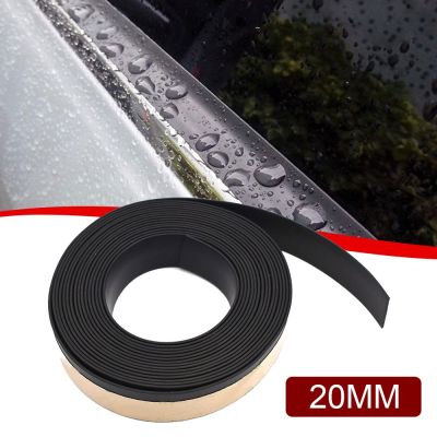 1 Meter Black Universal Car Window Waterproof Protector Seal Weatherstrip Edge Trim for Car Door Glass Auto Rubber Sealing Strip