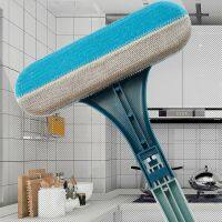 Double-sided Glass Cleaning Tools Telescopic Rod Window Cleaner Mop Squeegee Wiper Long Handle Brush kitchen accessories