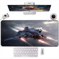 Star Citizen HD Gaming Mouse Pad อุปกรณ์คอมพิวเตอร์ แผ่นรองเมาส์พิเศษสำหรับเครื่องเล่นเกม ยางกันลื่นทนทานโต๊ะทำงาน