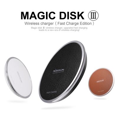 10W PU หนัง Qi Fast Wireless Charger Pad สำหรับ 11 Xs Max X สำหรับ Samsung Note 10 10 S10 S9สำหรับ สำหรับ Xiaomi