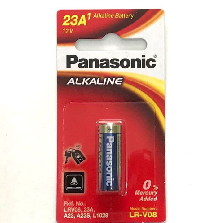 ถ่าน-27a-12v-23a-12v-panasonic-ถ่านอัลคาไลน์-พานาโซนิกของแท้-จากบริษัท