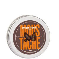 Men Rock Moustache Wax 25ml (Soothing Oak Moss/Awakening Sicilian Lime)