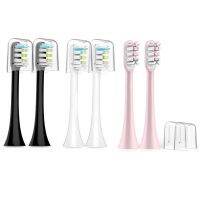 hot【DT】 X3 SOOCARE Electric Toothbrush Heads Foodgrade Bristle Nozzles with Anti-dust Cap