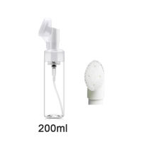 Ministar Shampoo Suds Pump Travel Soap Foaming Mousse Spray Bottle Dispenser Brush