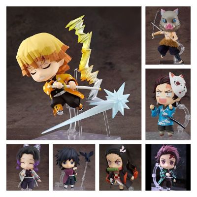 Slayer Demon Figure Action Toy Anime Models Cartoon Children Birthdays Gifts Set