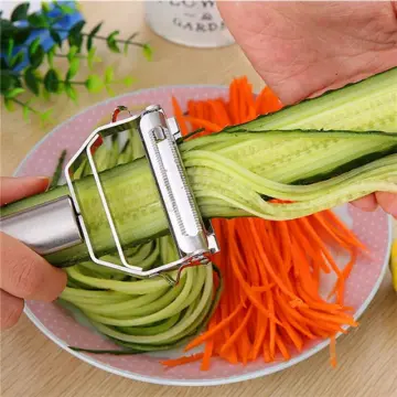 1pc Vegetable & Fruit Peeler, Potato Spiralizer Fruit Slicer, Vegetable  Slicer, Reusable Potato Peeler, Carrot Peeler, Potato Slicer, Cucumber  Spiral Curler, Kitchen Gadget