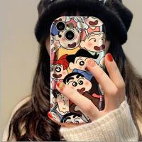 ลายการ์ตูน IPhone 14Promax/Xs 7P 8P Apple 11เหมาะสำหรับ Xr/ 12/13เคสโทรศัพท์