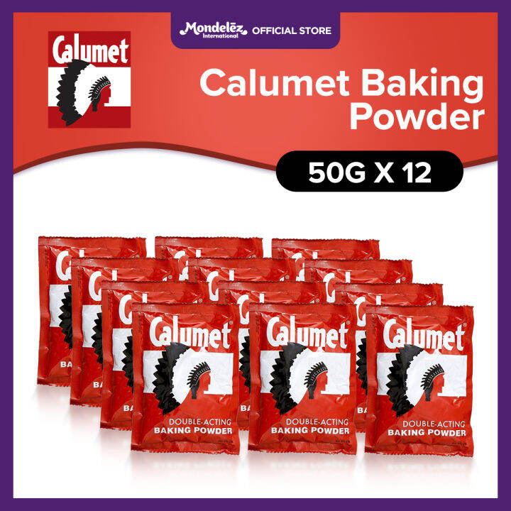 Calumet Double-Acting Baking Powder 50g (Set of 12) | Lazada PH