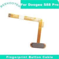 S88 Doogee Pro ของแท้ของใหม่ปุ่มลายนิ้วมือสายเคเบิลแบบยืดหยุ่นเซนเซอร์ซ่อมแซมอะไหล่สำหรับสมาร์ทโฟนแบบโปร S88 Doogee