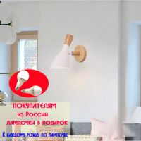 Nordic wooden chandelier direction adjustable macaron chandelier childrens room bedroom ceiling lamp living room LED lighting