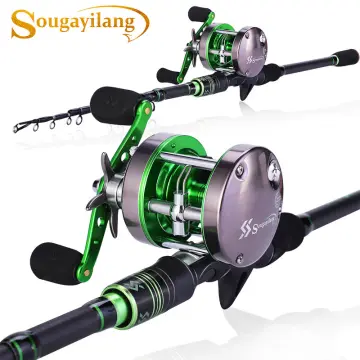 Sougayilang High Strength Strong Cheap Fishing Rod Combo 1.5m-2.4m