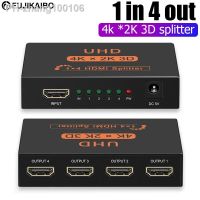 4k 2K HDMI-compatible Splitter Hub HDMi 1 In 4 Out HDCP Full HD 1080p Video HDMI Split For TV PC Monitor PS3 PS4 Xbox Projector