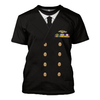 Summer New Marine Corps Camo Uniform High-Quality 3D Print Personality Fun Street Hip-Hop Mens Round Neck Short Sleeve T-shirt