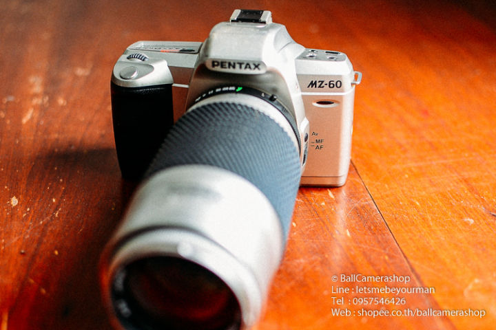 ขายกล้องฟิล์ม-pentax-mz-60-serial-5476293-พร้อมเลนส์-tokina-100-300mm