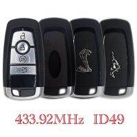 เหมาะสำหรับกุญแจ HS7T-15K601-ED/DS7T-15K601-EF Art Key 433.92Mhz FSK ID49สำหรับ Ford Edge Explorer ฟิวชั่นมัสแตงกุญแจรถ