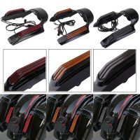 Motorcycle LED Rear Fender Extension Fascia For Harley Tou Electra Street Glide Road King 2014-2020 FLHTK FLHR Essories