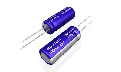 Polarized Electrolytic Capacitor 1000uF 25V (10 pcs) - COPA-0556