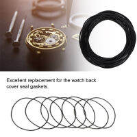【ราคาถูกสุด】200 Seal O-Ring PCS O-Ring ซีลยางกันน้ำนาฬิกาฝาหลังซีลปะเก็นซ่อมเครื่องมือ
