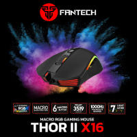 เมาส์เกมมิ่ง OPT FANTECH X16 V2 Thor II RGB มีไฟ RGB