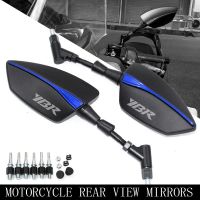 10mm Motorcycle Mirrors for Yamaha YBR125 YBR 125 2010-2015 2016 2017 2018 2019 Screw Thread Left Right Rear Rearview Mirrors Mirrors