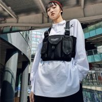 Unisex Streetwear Vest Bag Waistcoat Pack Hip Hop Style Travel Crossbody Pouch 【AUG】