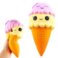 （A Decent） 18ชิ้น FunCream หอม Squishy Antistress Trick Toy Antistress Toy