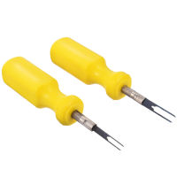 Extractor รถ Terminal Removal เครื่องมือถอดประกอบ2 Pcs ประกอบ Crimp Connector Pin Crimp Kit Repair Release Pin