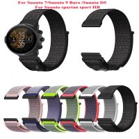 ▼✈✟ Nylon Loop Wrist Strap For Suunto 9 7 Baro/Suunto D5 Spartan Sport Wrist HR/Baro Smart Watch Breathable Band Bracelets Correa